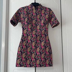 Paisley Mini Dress by Zara